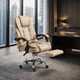 thumbnail image 4 of Silla Ejecutiva Masajeadora Beige Reclinable Con Apoya Pies, 4 of 8