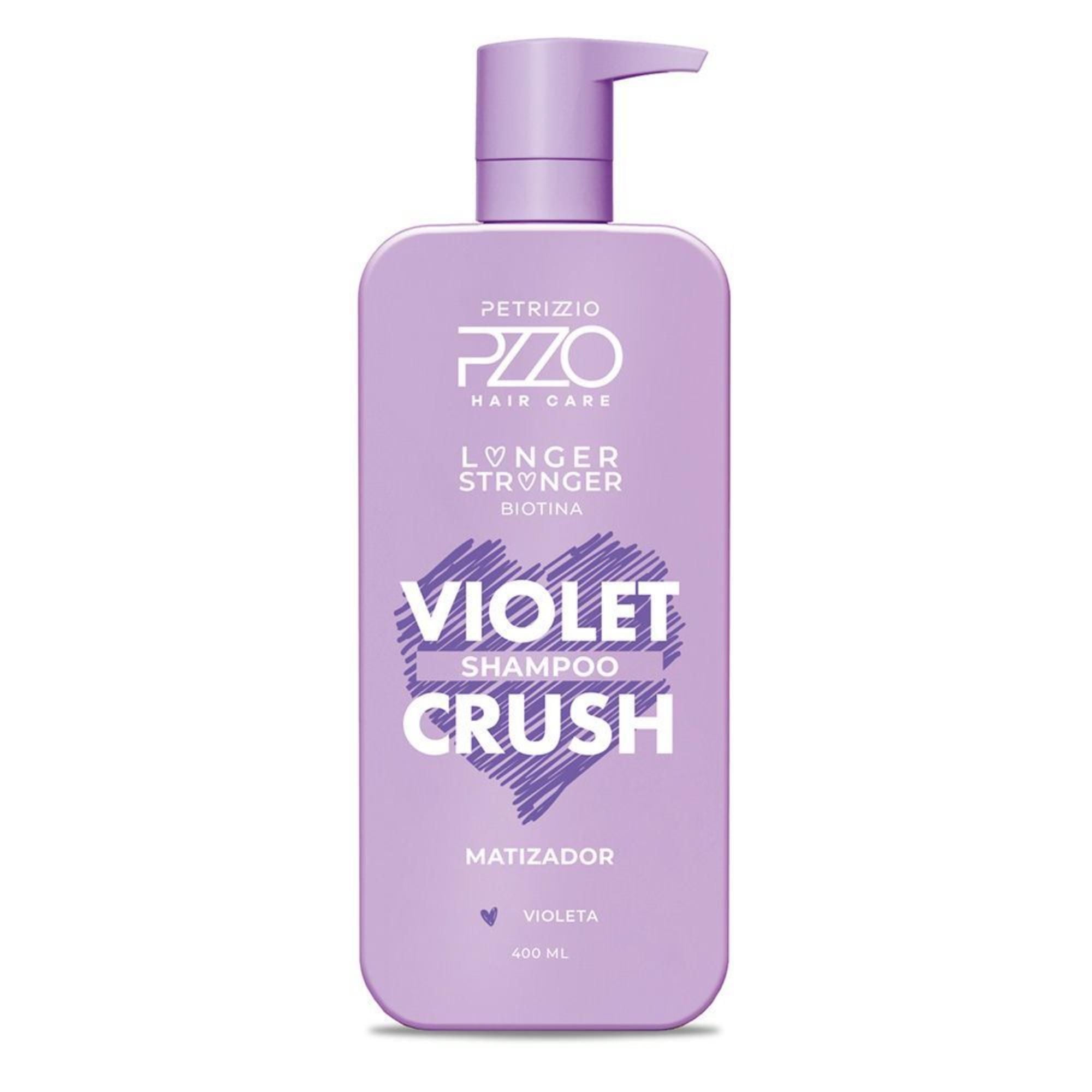 Shampoo Pzzo Hair Care Matizador Violet Crush, 400 ml | Lider
