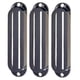 thumbnail image 3 of tapas de recogida de humbucker de doble carril caliente de plástico para parte de guitarra eléctrica negro, 3 of 3