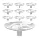 thumbnail image 4 of 10 Piezas Soporte para Flores Hidropónico Flotante Portaplanta Ligero de Polipropileno Estante para Decoración Floral Versátil Base para Plantas Acuát 5 cm x 2 cm, 4 of 5