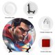 thumbnail image 3 of Legado de Superman Plato decorativo de porcelana fina (bone china), plato decorativo de cerámica para hogar, oficina, soporte de pared, platos decorativos para dormitorio - 6 pulgadas (15 cm), 3 of 6