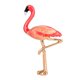 thumbnail image 3 of Mujeres Ni?as Esmalte Flamingo Bird Broche Pin Animal Bird Jewelry Rojo, 3 of 5