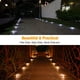 thumbnail image 3 of Luces solares para entrada VOLISUN, paquete de 12, LED, impermeables IP67, 3 of 6