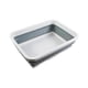 thumbnail image 1 of Caja De Arena Plegable Para Gatitos, Suministros Para Mascotas, Entrada Baja Para Mascotas Peque?as, Gatos, Conejos, Color Gris, 1 of 5