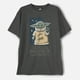thumbnail image 1 of Polera Manga Corta Niño Baby Yoda Gris Star Wars, 1 of 3