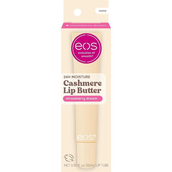 eos Strawberry Dream Plumping Peptides Shea Butter Lip Butter