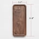thumbnail image 2 of Xiao Hua Bandeja rectangular de Madera Maciza, Bandeja de Comida de Madera, Bandeja para Joyería, 11.8 x 5 Pulgadas, 1 Pieza, 2 of 4