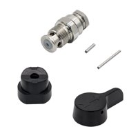 Ioensy - Kit De Reparación De Válvula De Drenaje Y Descarga, Resistente Válvula De Pulverización Sin Aire Para 395, 495 Y 390, Tapa De Acero Inoxidable