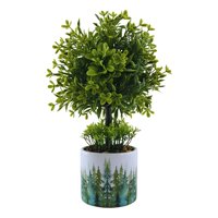 Genérico - Planta Artificial Decorativa Adorno Moderno Arbusto Jhn