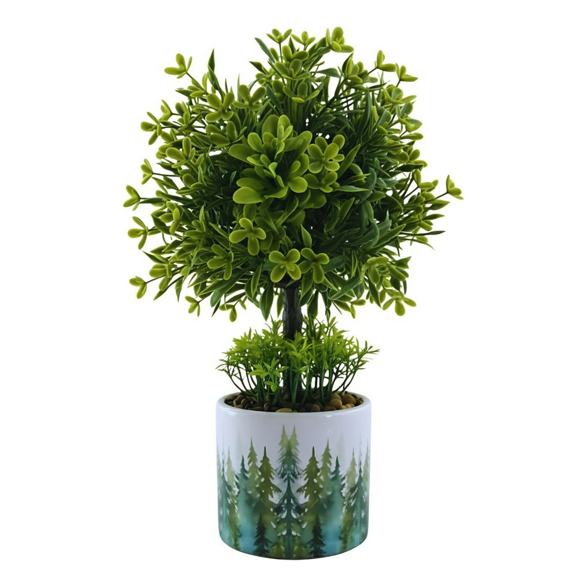 Genérico - Planta Artificial Decorativa Adorno Moderno Arbusto Jhn