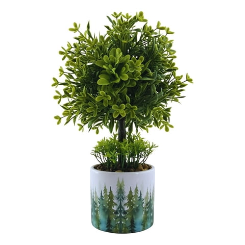 Genérico - Planta Artificial Decorativa Adorno Moderno Arbusto Jhn