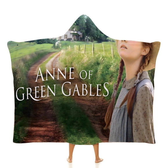 Manta Capa con Capucha Desmarcar Ana de las Tejas Verdes 100x130cm