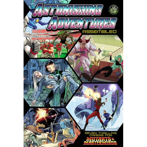Libro de guiones Green Ronin Publishing Astonishing Adventures