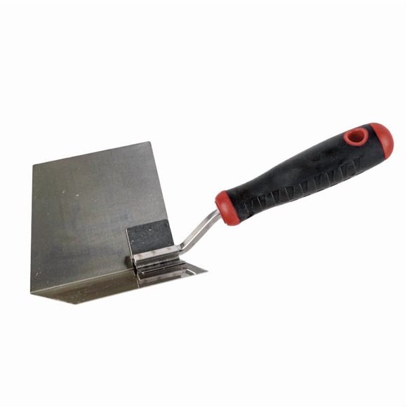 Corner Trowel Warner Tool, acero inoxidable, 26 x 14 x 7 cm