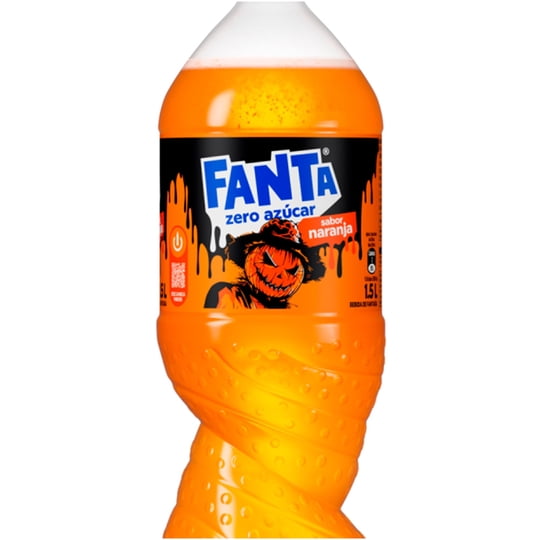 Bebida Naranja Sin Azúcar Botella 1,5 L Fanta