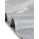 thumbnail image 5 of INSPIRE CHIC Tops de Tirantes para Mujer sin Mangas con Recortes Ropa de Club Brillante Metálica Crop Tops M Plata, 5 of 6