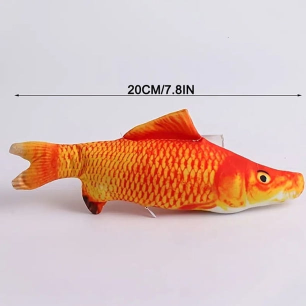 Interactive Fish-Shaped Plush Toy - Perfect Exercise for Your Cat or Dog!