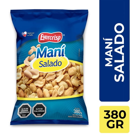 Mani Salado 380 g Evercrisp