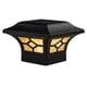 thumbnail image 1 of Tapa solar para poste Classy Caps Kingston, negra, aluminio, SLZ332B, 1 of 9