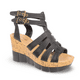 thumbnail image 1 of Zapato Taco Negro Vía Franca, 1 of 5