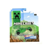 Hot Wheels 2020 1:64 Gaming Personajes Autos Minecraft Juego Completo De 7