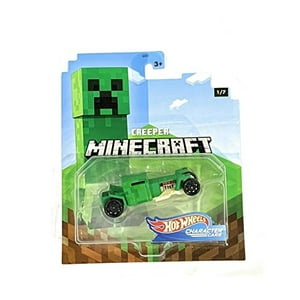 Hot Wheels 2020 1:64 Gaming Personajes Autos Minecraft Juego Completo De 7
