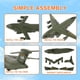 thumbnail image 5 of Avión de transporte militar | Juguete de avión para niños con luces y sonidos | Juguete de avión de, 5 of 7
