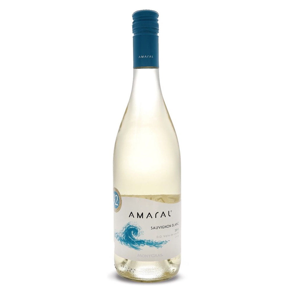 Vino Blanco Sauvignon Blanc 12° Botella 750 cc Amaral