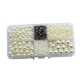 thumbnail image 2 of 600 Cuentas Brillantes Multifuncionales Para Manualidades, Aretes, Pulseras, Color Beige, 2 of 5
