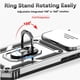 thumbnail image 5 of Funda Resistente Anillo Soporte iPhone 17 Pro Privacidad Cámara Montaje Magnético Plata, 5 of 6