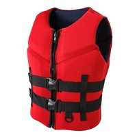 Magideal - Chaleco Salvavidas Hombres Mujeres Capitres De Verano Vestibles Para Natación Para Navegación De Agua Sailing L L