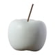 thumbnail image 3 of Estatuilla De Manzana De Cerámica, Adorno Coleccionable Creativo Para La Decoración Del Gabinete Del Hogar, Azul, 3 of 3