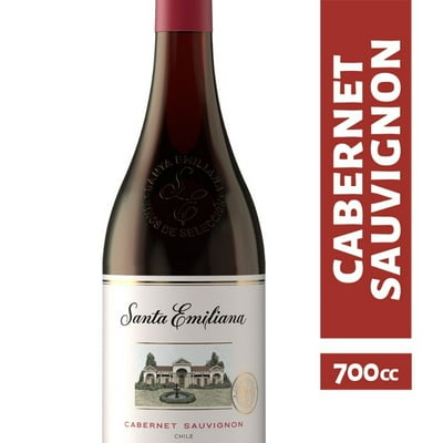 Vino Tinto Cabernet Sauvignon Santa Emiliana Botella