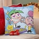 thumbnail image 4 of Los Padrinos Mágicos Fundas de almohada de terciopelo con tema, regalos de funda de almohada, decoración para el hogar, cojín de lanzar, regalo de cumpleaños para fans y parejas.50*50cm., 4 of 6