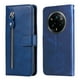 thumbnail image 5 of Funda con Cremallera para Realme 14 Pro Plus, Carcasa Cartera de Cuero PU con Soporte y Tarjetero, 5 of 5