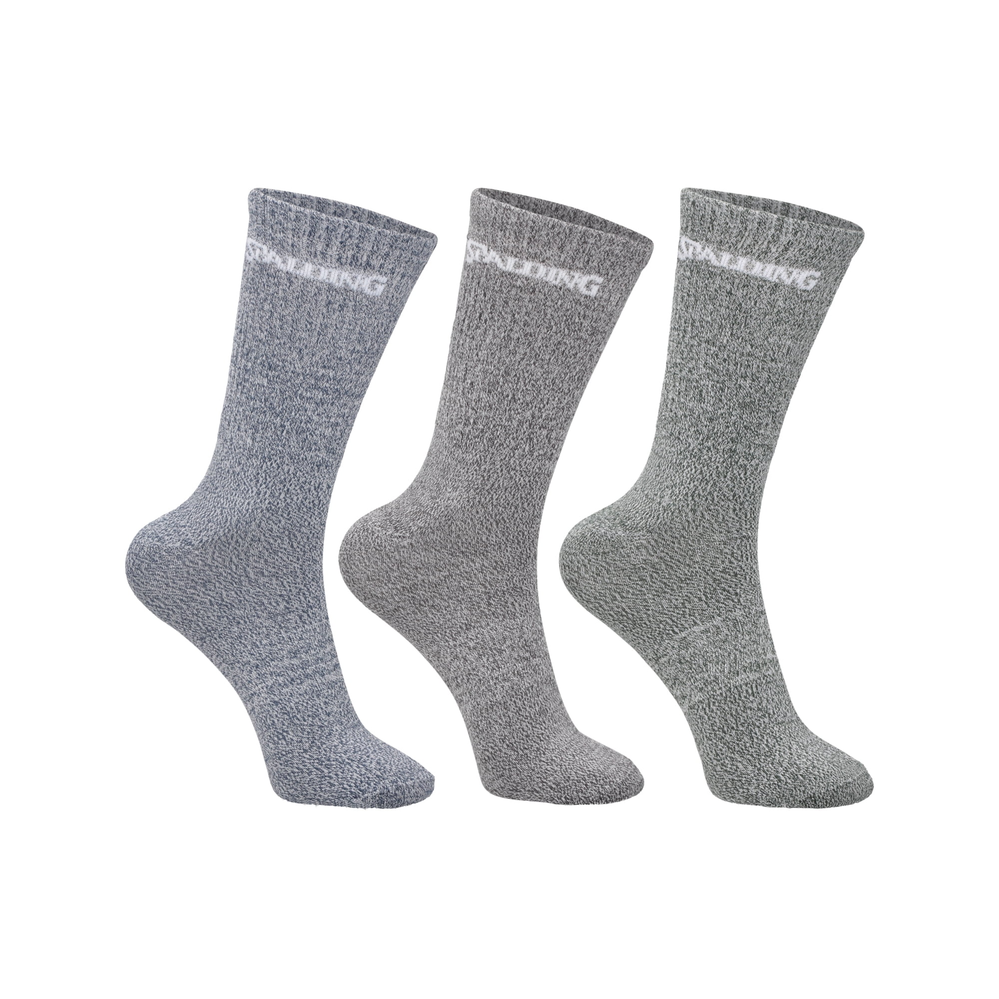 Spalding - Calcetines Tripack Medios Mixed 40 44 Vnga