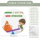 thumbnail image 2 of Charlie Y Las Formas theme Fitted Round Tablecloths Elastic Edged Table Covers Waterproof Table Cloth For Kitchen Holiday Party Tables Decor 120cm, 2 of 6