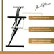 thumbnail image 4 of Atril Teclado Ibrah Music Ajustable Universal, 4 of 11
