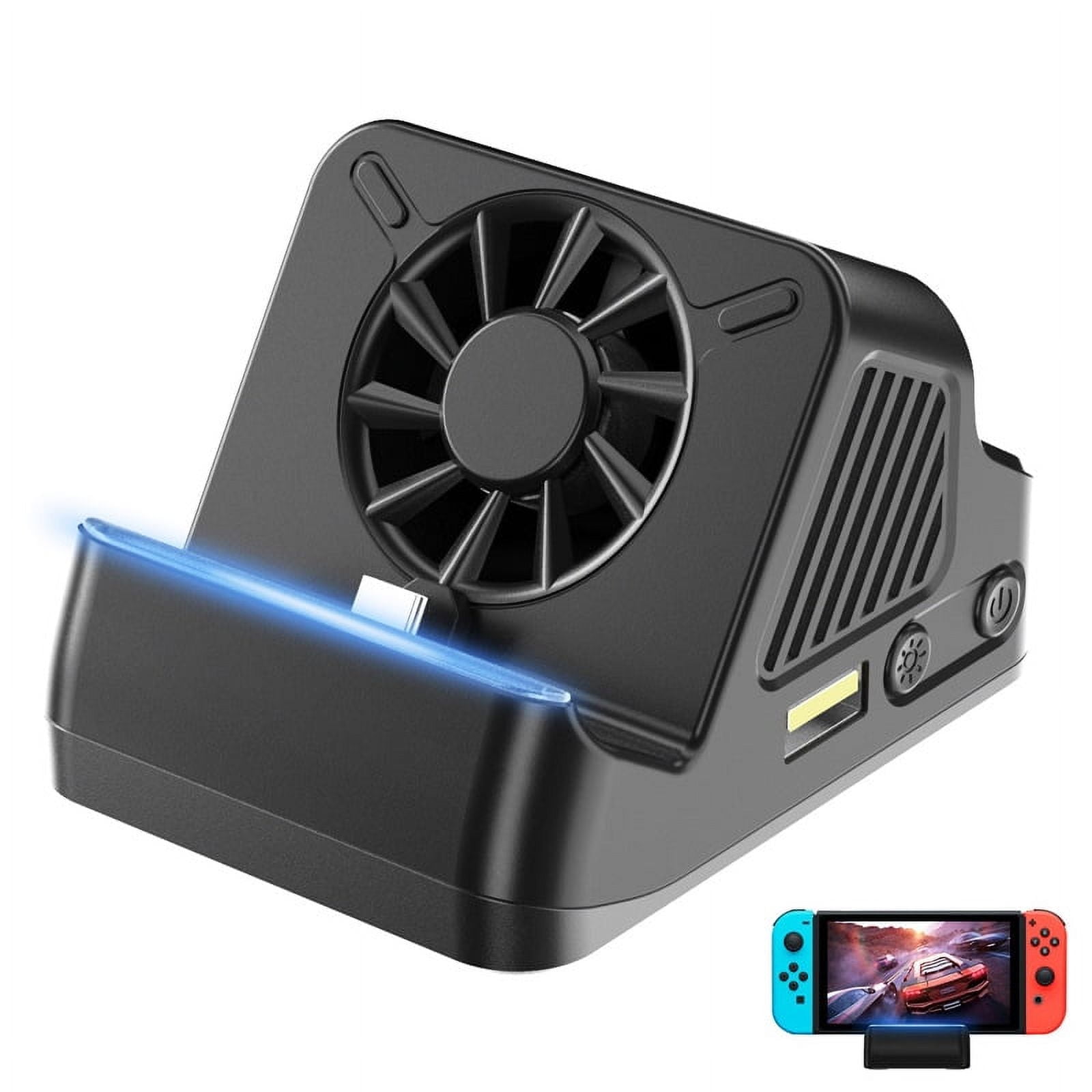 Base Switch Adaptador Type-c A Hdmi Para Tv Aaronmei Base De Carga Portátil Negro