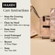 thumbnail image 5 of Bolsa de supermercado reutilizable con ruedas (mediana, oro rosa) HULKEN, 5 of 8