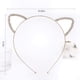 thumbnail image 5 of Diadema con orejas de gato, diademas de gato para mujeres, diadema con joyas de cristal con brillo de diamante para niños/niñas, muy adecuada para uso personal y regalos (2 piezas), 5 of 7