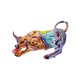 thumbnail image 4 of Escultura De Animales De Toro De Resina De Pintura Creativa Para Decoración De Escritorio De Dormitorio Estilo B, 4 of 5