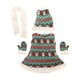 thumbnail image 4 of Conjunto De Ropa Navideña Para Muñecas, Vestidos De Moda, Sombrero Para Regalo De Cumpleaños, Muñecas Para Bebés, Estilos C, 4 of 5