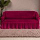 thumbnail image 1 of Funda Turca Protectora Cubre Sofa De 3 Cuerpo Tela Elasticada Color Burdeo, 1 of 3