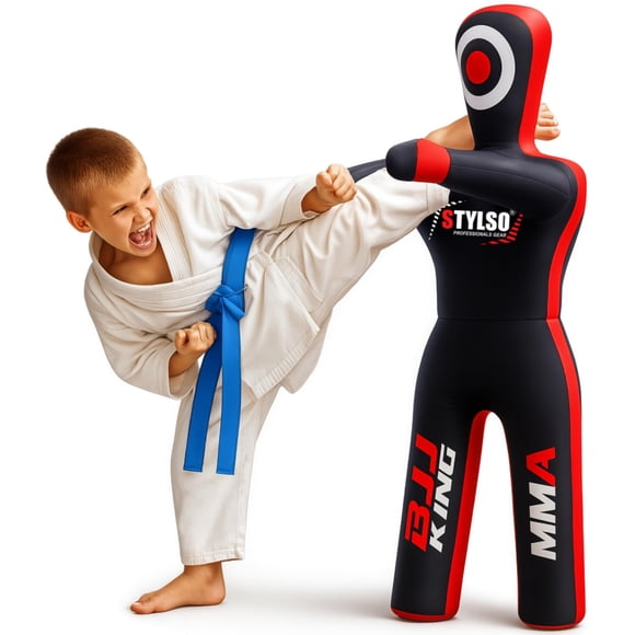 Lápiz capacitivo de lucha libre para niños, 19 cm, sin relleno, negro