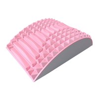 Ioensy - Camilla De Espalda Corrector De Postura Relajación Muscular Para Adultos Camilla De Cuello Rosa