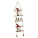 thumbnail image 3 of Enano Trepando Por Escalera De Cuerda, Preciosa Decoración Navideña Para Vitrina, Estilo Techo B, 3 of 3