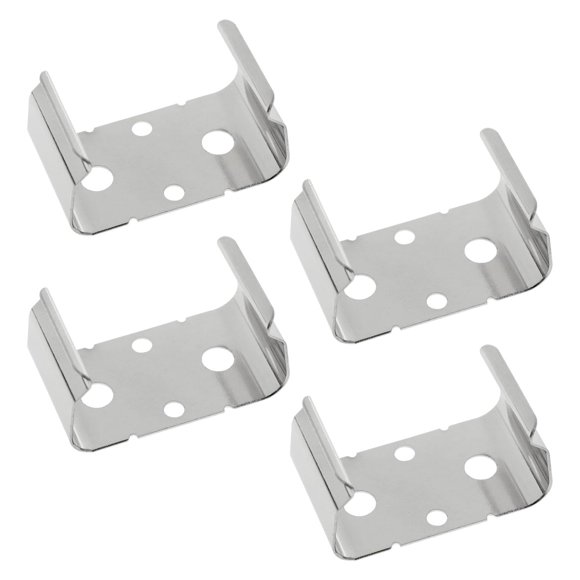 Clips para baterías VAKTOK 4 unidades 28 x 16 x 14 mm metal 9 V
