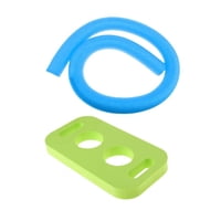 Magideal - Flotador Para Piscina, Fideos, Palos Flotantes Para Natación, Portátiles Para Niños Y Adultos, Accesorios De 150Cm Con Conector, Tubo Redondo De Espum Azul Verde