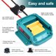 thumbnail image 4 of Adaptador de batería QSDXNYDC para Makita LXT de 18 V con Fuse & Switch, 4 of 7
